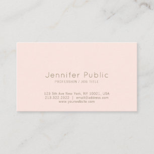 Carte De Visite Design chic sobre et élégant