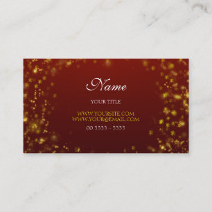 Carte De Visite Design Christmas