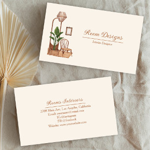 Carte De Visite Design d'intérieur moderne - Mobilier & Bois