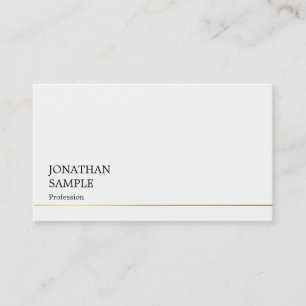 Carte De Visite Design élégant Design simple Moderne Cool moderne 