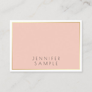 Carte De Visite Design élégant élégant Smart Professional Luxe