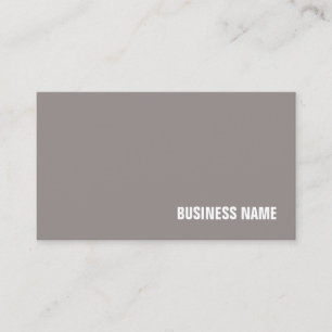 Carte De Visite Design élégant et moderne tendance Plain Luxe Silk