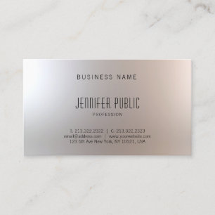 Carte De Visite Design élégant moderne Design professionnel lamour