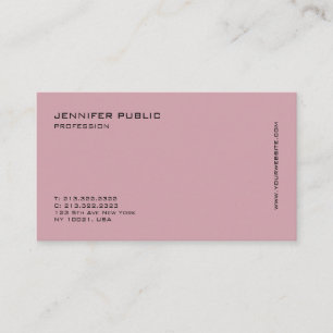 Carte De Visite Design élégant moderne professionnel tendance