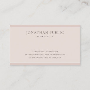 Carte De Visite Design esthétique professionnel Moderne Simple