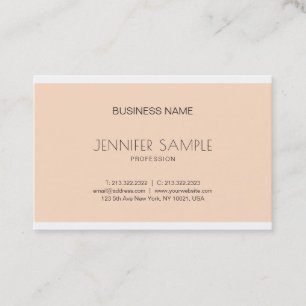 Carte De Visite Design graphique élégant et tendance Luxe moderne