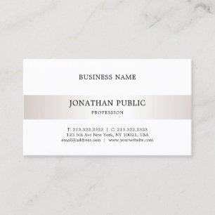 Carte De Visite Design minimaliste élégant moderne tendance