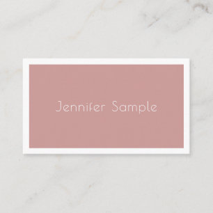 Carte De Visite Design minimaliste moderne élégant sobre élégant t