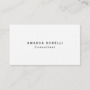 Carte De Visite Design minimaliste professionnel unique et tendanc