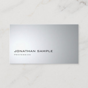 Carte De Visite Design moderne créatif Design élégant sobre tendan