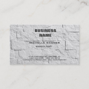 Carte De Visite Design moderne professionnel élégant mur minimalis