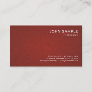 Carte De Visite Design moderne professionnel Graceful Classy Luxe