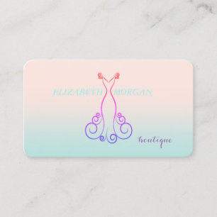 Carte De Visite Design moderne, Professionnel, Robe