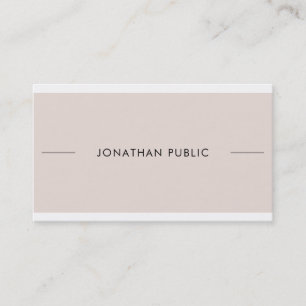 Carte De Visite Design professionnel élégant Plaque intelligente g