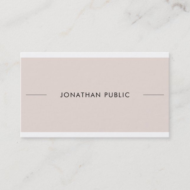 Carte De Visite Design professionnel élégant Plaque intelligente g (Devant)