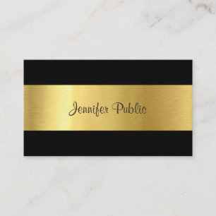 Carte De Visite Design professionnel élégant Premium Silk Luxe