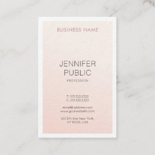 Carte De Visite Design simple élégant Luxe moderne tendance
