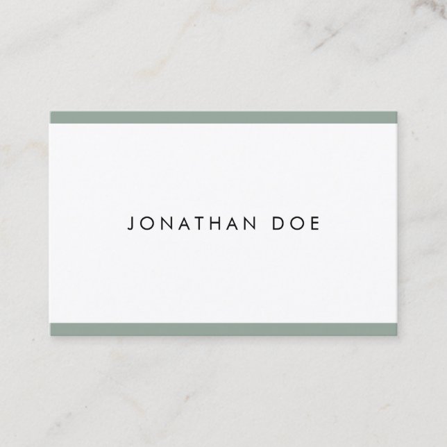 Carte De Visite Design tendance Professional Smart Luxe élégant (Devant)