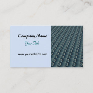 Carte De Visite Design Turquoise moderne