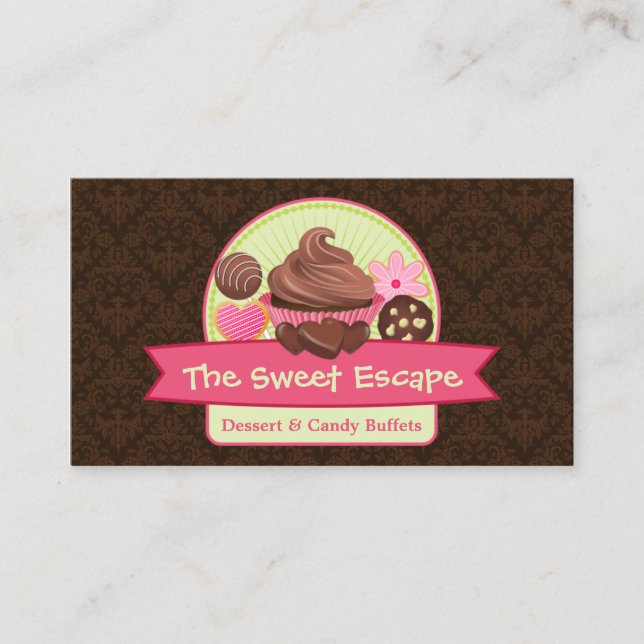Carte De Visite Desserts de boulangerie (Devant)