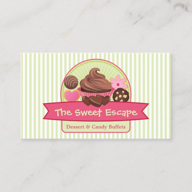 Carte De Visite Desserts doux (Devant)