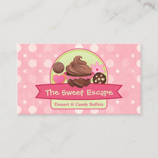 Carte De Visite Desserts doux (Devant)
