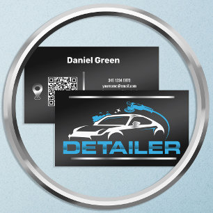 Carte De Visite Détail automatique QR Google Maps