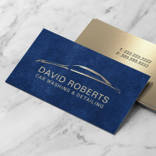Carte De Visite Détail automatique Réparation automobile Marine Ve
