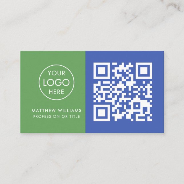 Carte De Visite Détail de voiture Professionnel QR Code Logo Moder (Devant)