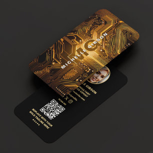 Carte De Visite Développeur de circuits pour Ingénieur en technolo