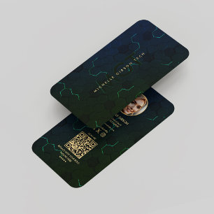 Carte De Visite Développeur de logiciel moderne Green