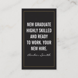 Carte De Visite Devis en gras