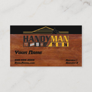 Carte de visite d'homme à tout faire
