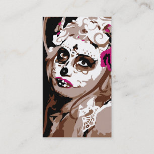 Carte De Visite dia de los muertos