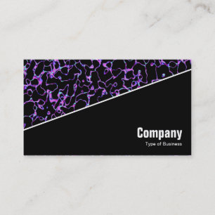 Carte De Visite Diagonal V3 - Noir - Abstrait 080716(3)