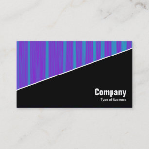 Carte De Visite Diagonal V3 - Noir - Abstrait 090716(04)