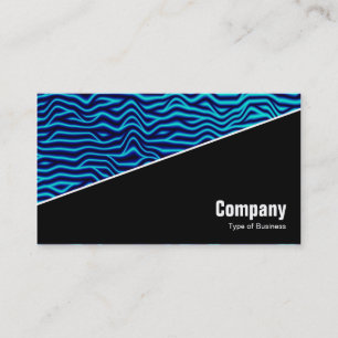 Carte De Visite Diagonal V3 - Noir - Abstrait 120716(06)