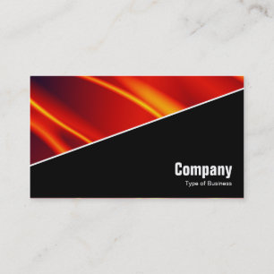 Carte De Visite Diagonal V3 - Noir - Abstrait 120716(08)