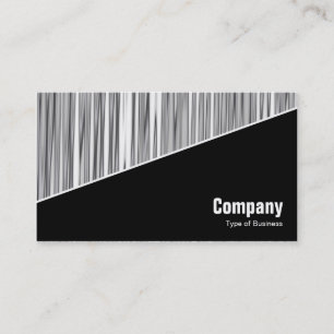 Carte De Visite Diagonal V3 - Noir - Abstrait 130716(02)