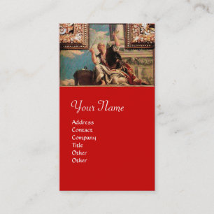 Carte De Visite DIALECTIQUE / Allégation Renaissance, Rouge