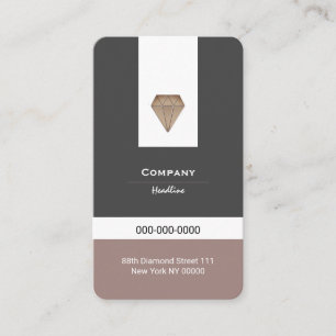 Carte de visite Diamond de luxe