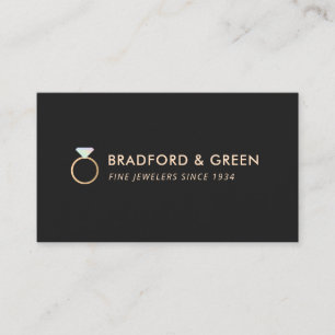Carte De Visite Diamond Ring Bijoux fins