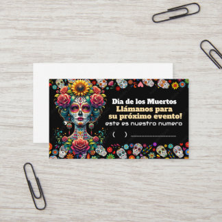 Carte De Visite Dias de los muertos