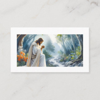 Carte De Visite Dieu est la clé pour entrer dans le ciel.