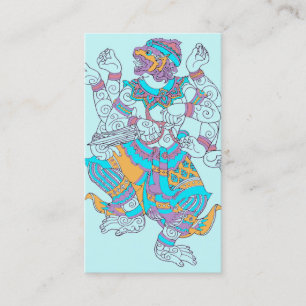 Carte De Visite Dieu singe Hanuman