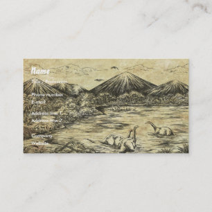 Carte De Visite Dinosaures