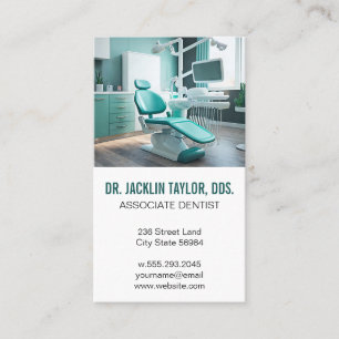 Carte De Visite Directeur du bureau dentaire Santé