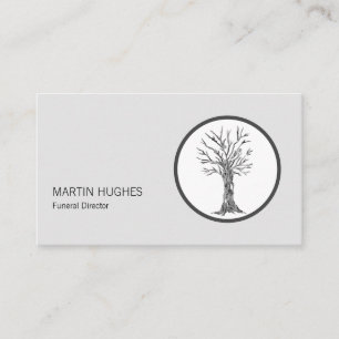 Carte De Visite Directeur funéraire moderne