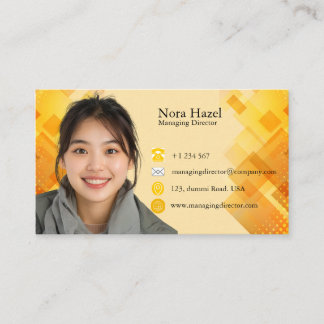 Carte de visite Directeur général