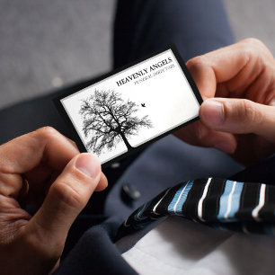 Carte De Visite Directeurs funéraires contemporains   Arbre de vie